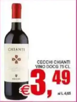Pewex Cecchi chianti vino docg offerta