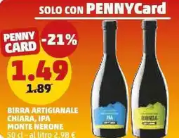 PENNY Birra artigianale chiara, IPA monte nerone offerta