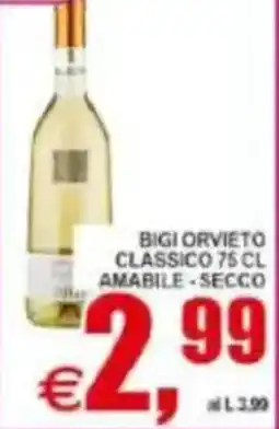 Pewex Bigi orvieto classico amabile, secco offerta