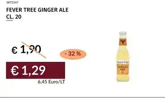 Prezzemolo e Vitale Fever tree ginger ale offerta