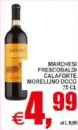 Pewex Marchesi frescobaldi calaforte morellino docg offerta