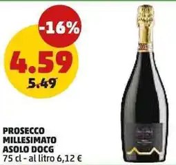 PENNY Prosecco millesimato asolo DOCG offerta