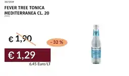 Prezzemolo e Vitale Fever tree tonica mediterranea offerta