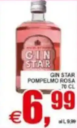 Pewex Gin star pompelmo rosa offerta