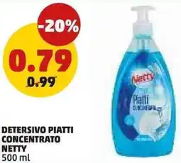 PENNY Detersivo piatti concentrato NETTY offerta