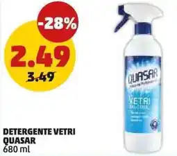 PENNY Detergente vetri QUASAR offerta