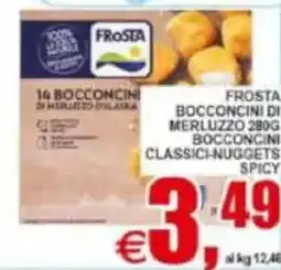 Pewex Frosta bocconcini di merluzzo, bocconcini classici, nuggets spicy offerta