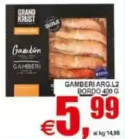 Pewex Gamberi arg. L2 bordo offerta