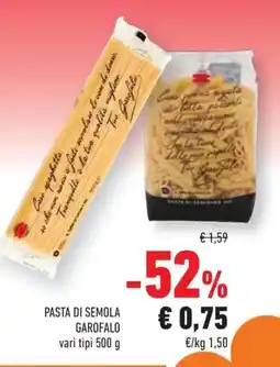 Conad Pasta di semola garofalo offerta