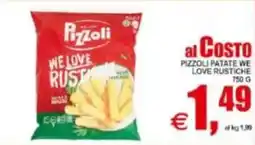 Pewex Pizzoli patate we love rustiche offerta