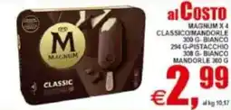Pewex Magnum x4 classico/mandorle offerta