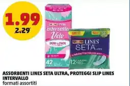 PENNY Assorbenti lines seta ultra, proteggi slip lines INTERVALLO offerta