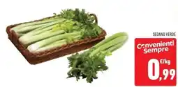 Conad Sedano verde offerta