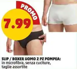 PENNY Slip / boxer uomo 2 pz POMPEA offerta