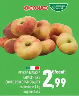 Conad Conad pesche bianche offerta