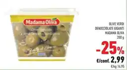 Conad Olive verdi denocciolate giganti madama oliva offerta