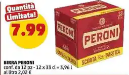 PENNY Birra PERONI offerta