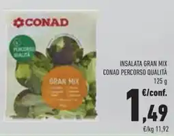 Conad Insalata gran mix conad offerta