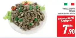 Conad Vongole o lupini freschi offerta