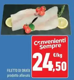 Conad Filetto di orata offerta