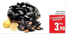 Conad Cozze fresche offerta