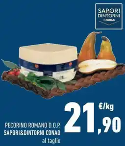 Conad Pecorino romano d.o.p. sapori&dintorni conad offerta