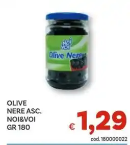 Vivo Supermercati Olive nere asc. NOI&VOI offerta
