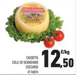 Conad Caciotta colli di scandiano ceccardi offerta