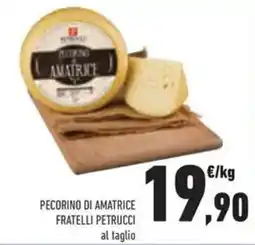Conad Pecorino di amatrice fratelli petrucci offerta