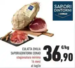 Conad Culatta emilia sapori&dintorni conad offerta