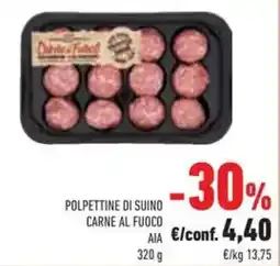 Conad Polpettine di suino offerta