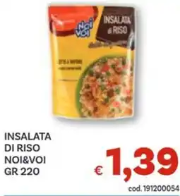 Vivo Supermercati Insalata di riso NOI&VOI offerta