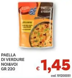 Vivo Supermercati Paella di verdure NOI&VOI offerta