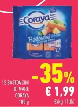 Conad 12 bastoncini di mare coraya offerta