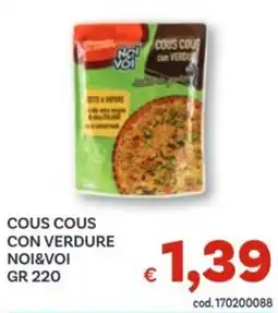 Vivo Supermercati Cous cous con verdure NOI&VOI offerta