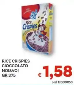 Vivo Supermercati Rice crispies cioccolato NOI&VOI offerta