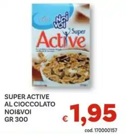 Vivo Supermercati Super active al cioccolato NOI&VOI offerta