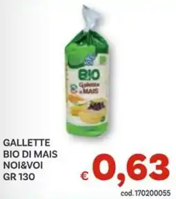 Vivo Supermercati Gallette bio di mais NOI&VOI offerta