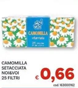 Vivo Supermercati Camomilla setacciata noi&voi 25 filtri offerta
