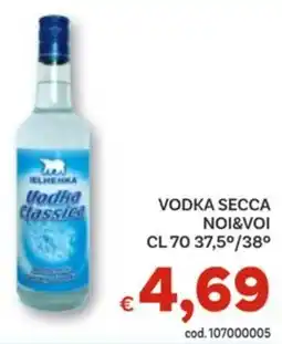 Vivo Supermercati Vodka secca NOI&VOI 37,5°/38° offerta