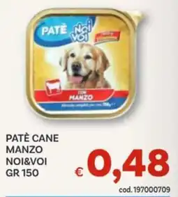 Vivo Supermercati Patè cane manzo NOI&VOI offerta