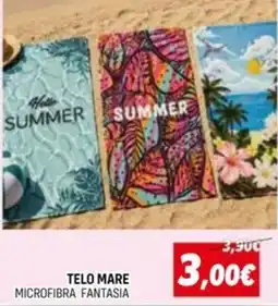 Orizzonte Telo mare microfibra fantasia offerta