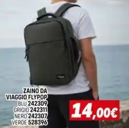 Orizzonte Zaino da viaggio flypop blu 242309 offerta