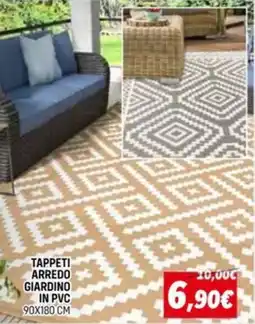 Orizzonte Tappeti arredo giardino in PVC 90x180 cm offerta