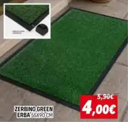 Orizzonte Zerbino green erba 55x90 cm offerta