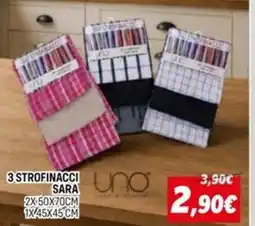 Orizzonte 3 strofinacci sara 2x 50x70cm 1x45x45 cm offerta