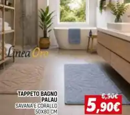 Orizzonte Linea or tappeto bagno palau offerta