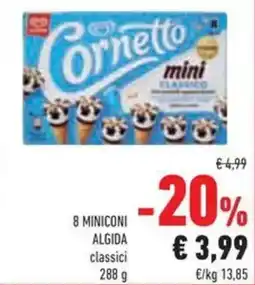 Conad 8 miniconi algida offerta