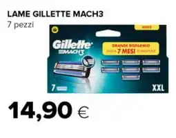 Tigre Lame gillette MACH3 offerta
