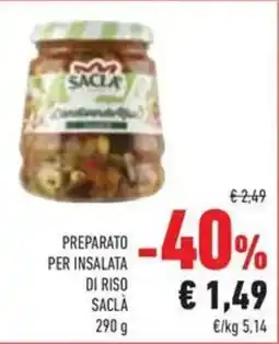 Conad Preparato per insalata di riso sacla offerta